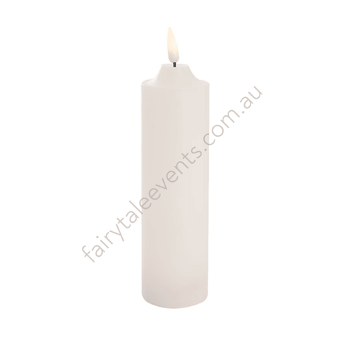 18Cm X 5Cm Led Flameless Candle Candles