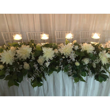 Load image into Gallery viewer, Ann Floral For Bridal Table Continuous Add Floating Candles Behind (70Cm)