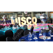 Load image into Gallery viewer, Disco Ball On Clear Cylinder Plinth