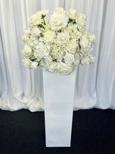 Load image into Gallery viewer, Rectangle plinth white with Eve floral
