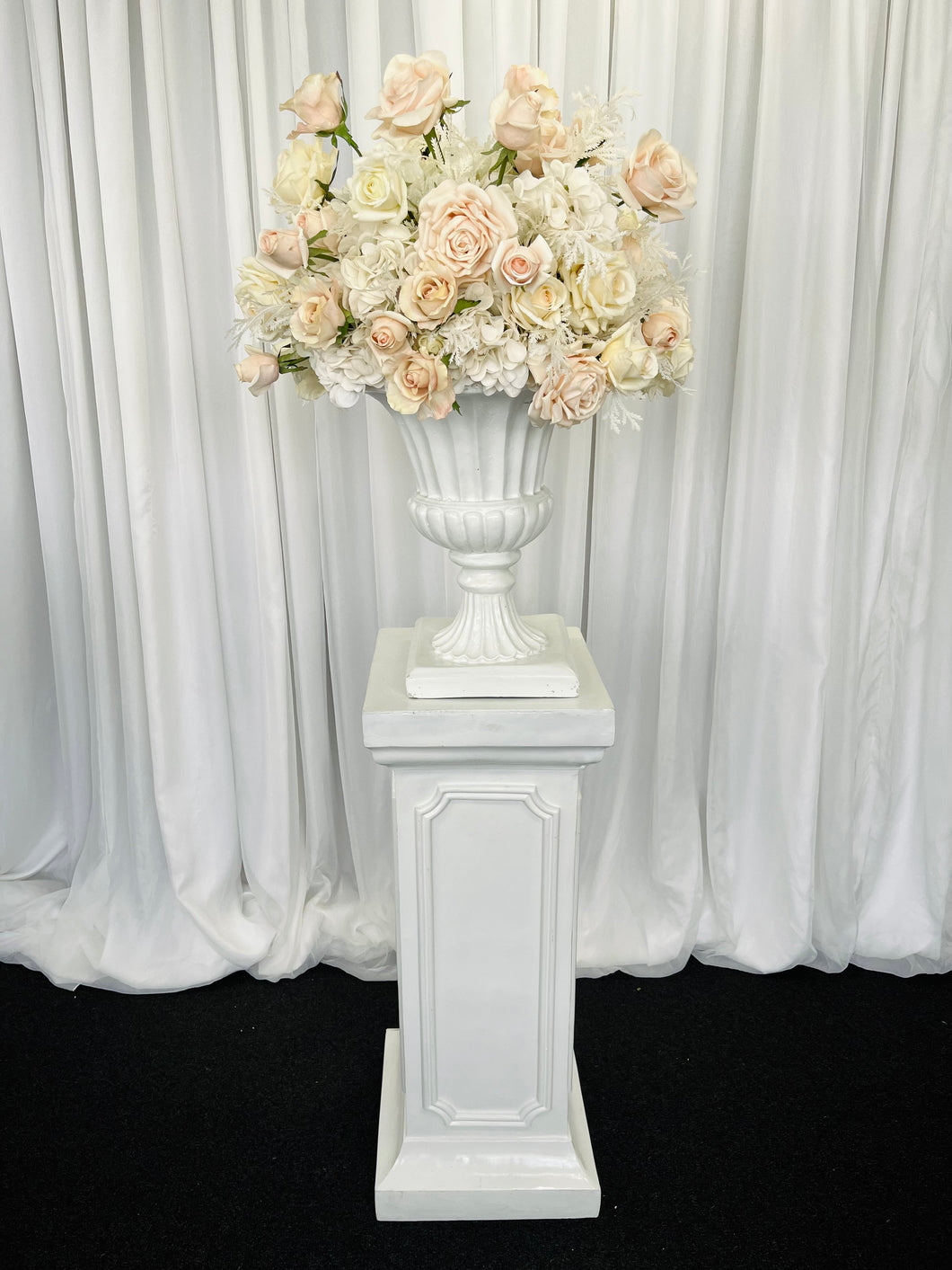 Classic plinth & urn with Alanah floral
