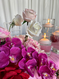 Lola floral for bridal table