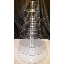 Load image into Gallery viewer, 8 Tier Acrylic Cupcake Stand

