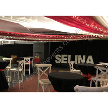 Load image into Gallery viewer, Black Curtain Backdrop Hire Sydney Minimum Length 6M
