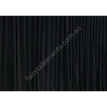 Load image into Gallery viewer, Black Curtain Backdrop Hire Sydney Minimum Length 6M
