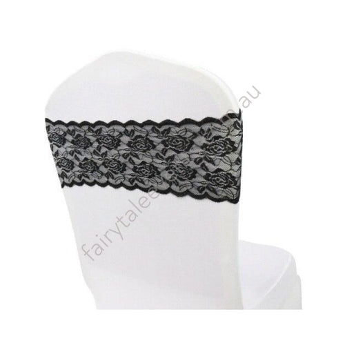 Black Lace Chair Band