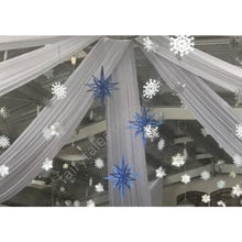 Load image into Gallery viewer, Blue Glitter Hanging Star Medium
