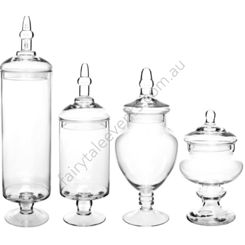 Candy Buffet Apothecary Lolly Jars Assorted