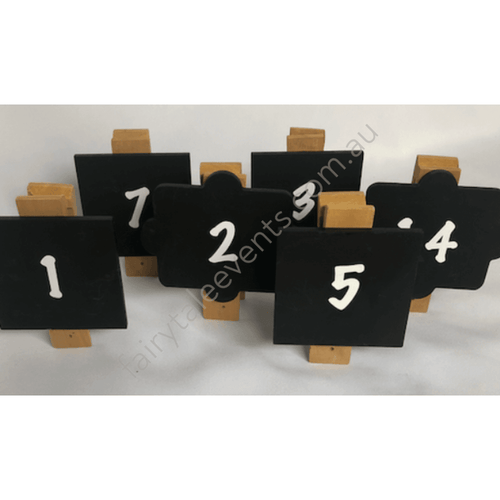 Chalkboard Table Numbers
