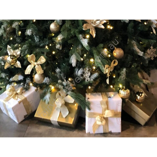Christmas Gifts White And Gold