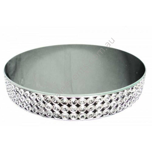 Crystal Cake Stand Candles