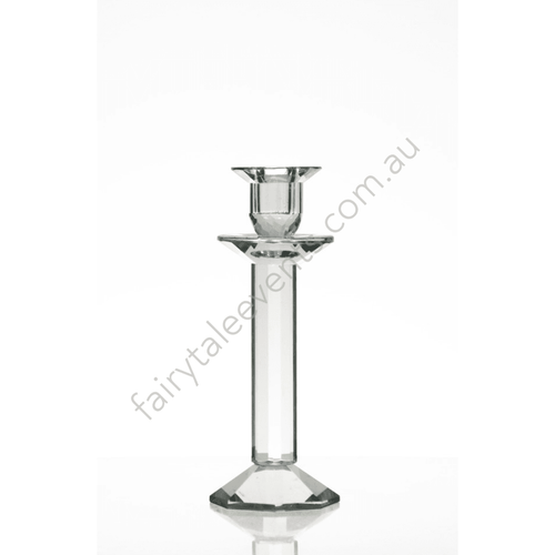 Crystal Candlestick 23Cm No Candle