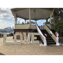 Load image into Gallery viewer, Giant Floral Love Sign

