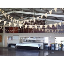 Load image into Gallery viewer, Hessian Bunting (Ceiling Decor)
