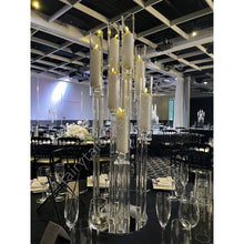 Load image into Gallery viewer, Lucent Clear Tall Candelabra
