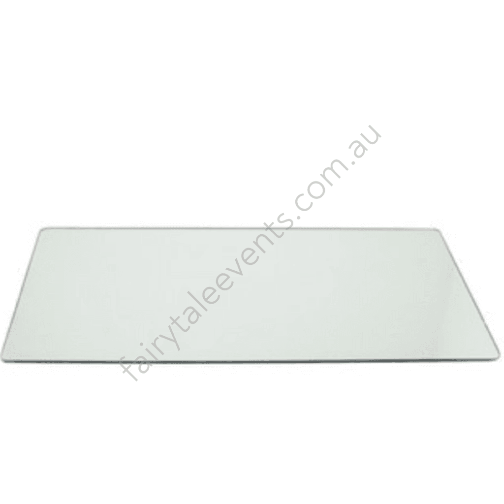 Rectangle mirrored display plate 60cm x 30cm – Fairytale Events Pty Ltd