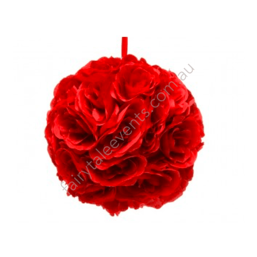 Red Rose Pomander