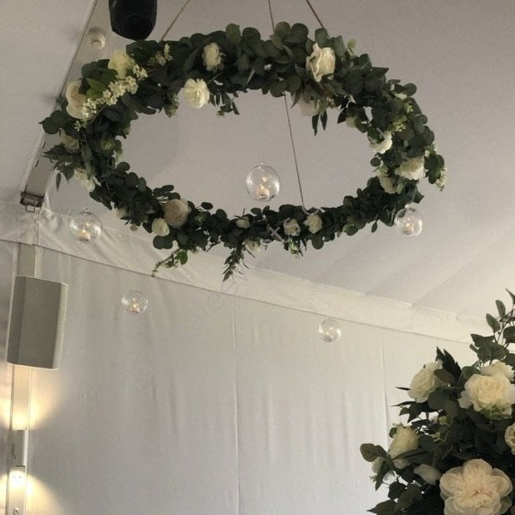 Sarah Floral Ceiling Hoop