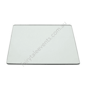 Square Mirror Display Plate 30Cm