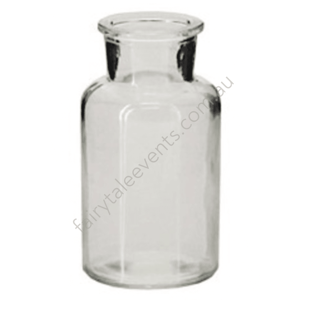 Squat Glass Drink Bottle