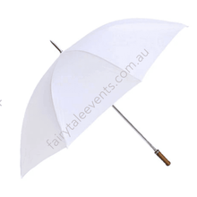 Load image into Gallery viewer, White Golf Umbrellas X 10

