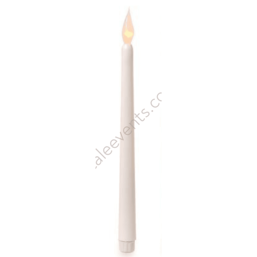 White Taper Led Flameless Candle